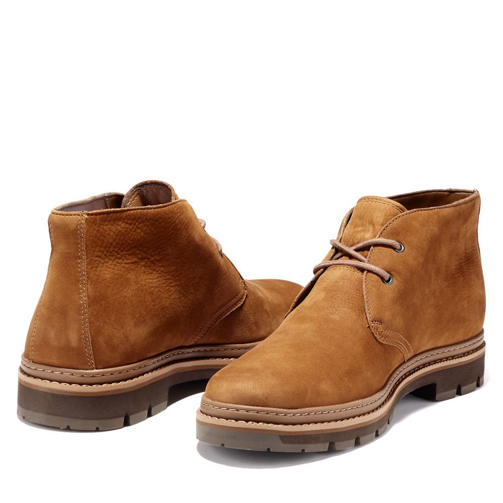 Botas de Seguridad Timberland Argentina Hombre - Port Union Waterproof - Marrones - VJDWTC-305